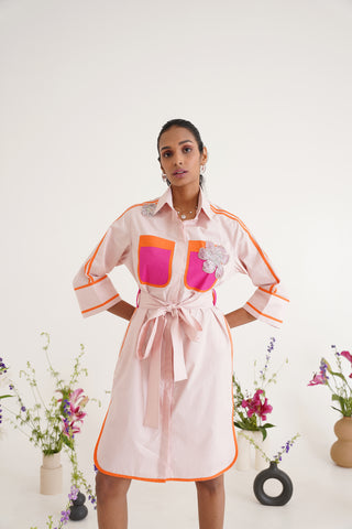 Olivia Baby Pink Dress