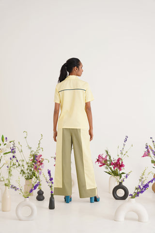 Blake Two Tone Top