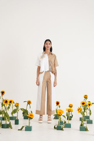 Elara Two Tone Shirt