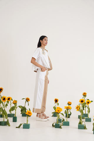 Elara Two Tone Shirt