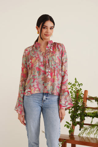 Coco Pink Blouse