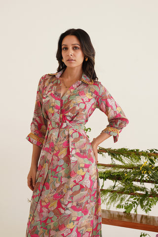 Oprah Maxi Wrap Dress