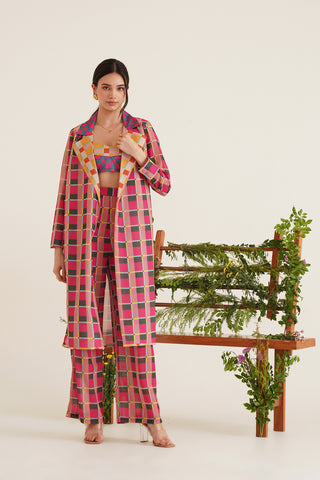 Ada Checked 3 Piece Set