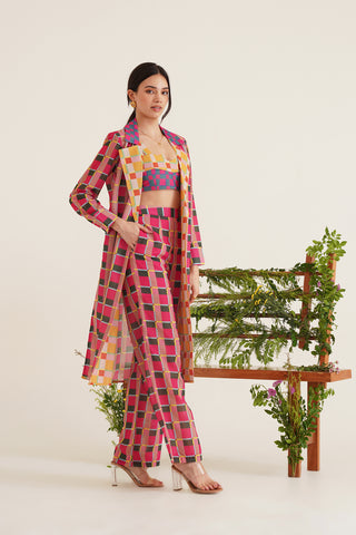 Ada Checked 3 Piece Set