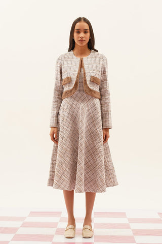 Talvi Tweed Bolero Jacket