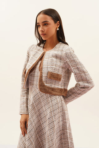 Talvi Tweed Bolero Jacket