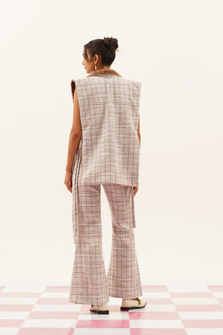 Zanna Tweed and Fur 3 Piece Set