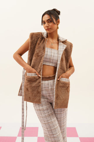 Zanna Reversible Vest Jacket