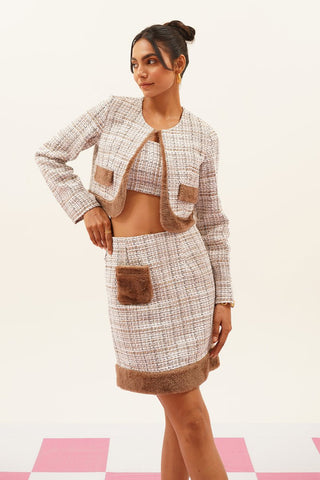 Talvi Tweed Bolero Jacket