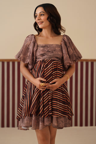 Siena Maternity Layered Dress