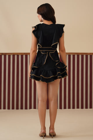 Nora Flounced Skort Dress