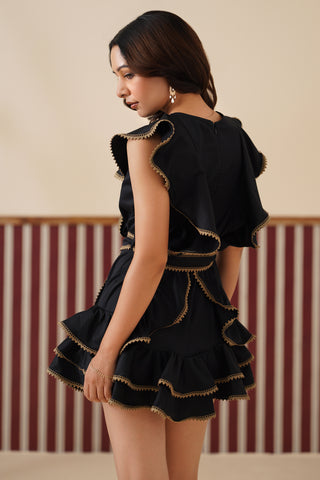 Nora Flounced Skort Dress