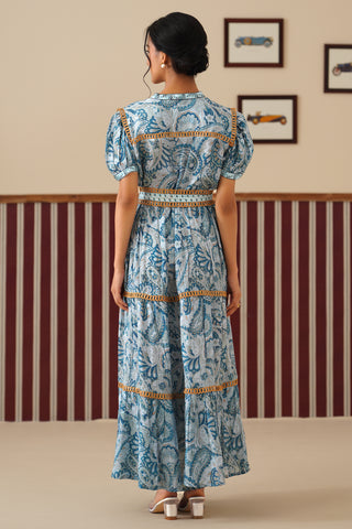 Elowyn Paisley Midi Dress