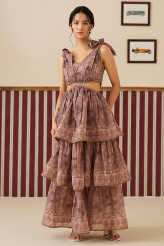 Nyra Tiered Maxi Dress