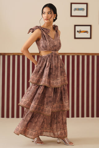Nyra Tiered Maxi Dress