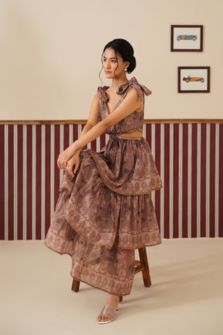 Nyra Tiered Maxi Dress