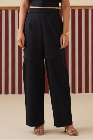 Aurelia Convertible Black Trousers