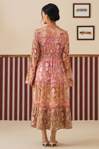 Vivara Tiered Maternity Dress