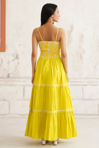Zelina Tiered Maxi Dress