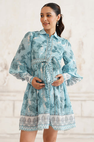 Delmare Maternity Shirt Dress