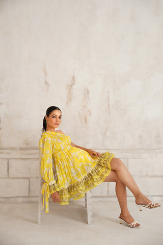 Marisol One- Shoulder Skort Dress