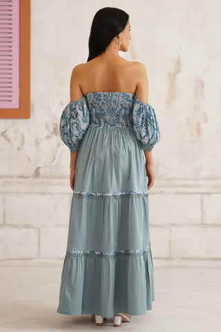 Soraya Maternity Off- Shoulder Dress