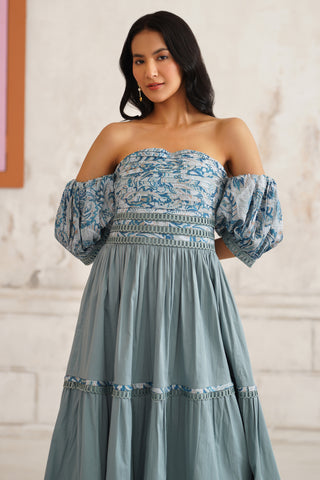 Soraya Off- Shoulder Maxi Dress