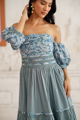 Soraya Off- Shoulder Maxi Dress