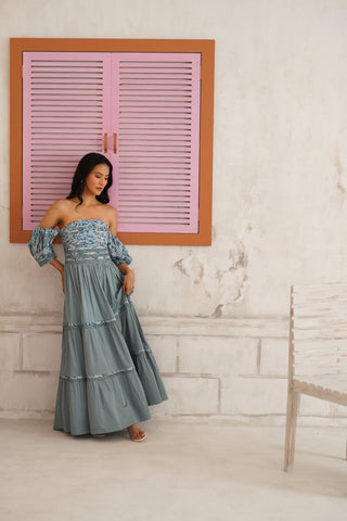 Soraya Off- Shoulder Maxi Dress