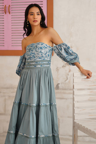 Soraya Off- Shoulder Maxi Dress