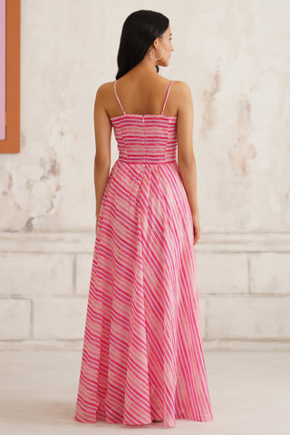 Sorbet Striped Maxi Dress