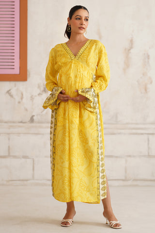 Elira Maternity Kaftan Dress
