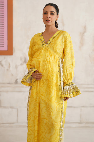 Elira Maternity Kaftan Dress