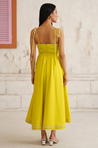 Elara Maternity Midi Dress