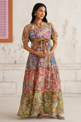 Florence Maternity Midi Dress