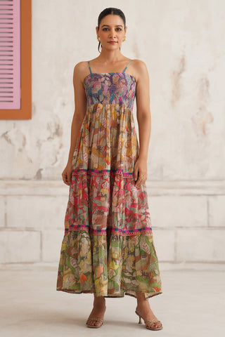 Sonnet Shirred Tier Dress