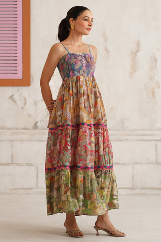 Sonnet Shirred Tier Dress