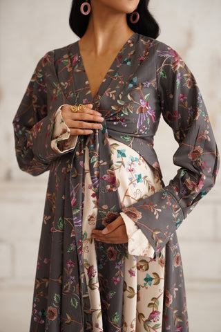Islene Asymmetric Maternity Dress