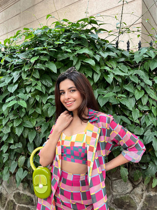 Ada Checked 3 Piece Set