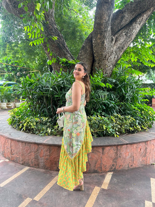 Cleopatra Asymmetric Dress