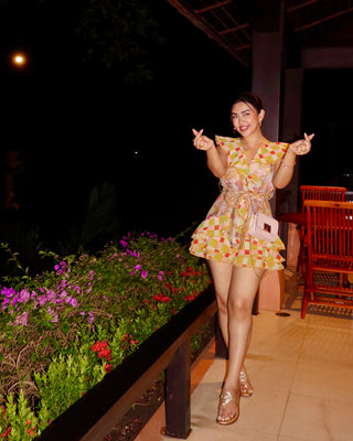 Beatrix Flounced Skort Dress