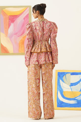Aura Printed Oversized Jumper