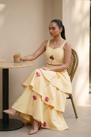 Verbena Tiered Embroidered Set