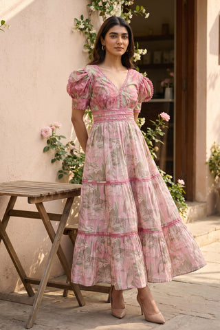Daphne Tiered Maxi Dress