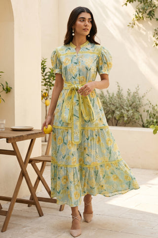 Mimosa Tiered Maxi Dress