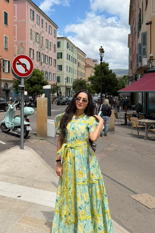 Mimosa Tiered Maxi Dress