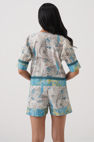 Eden Printed Shorts