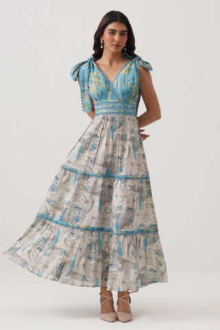 Eden tierred Maxi Dress