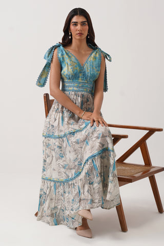 Eden tierred Maxi Dress