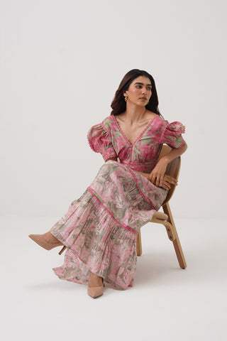 Daphne Tiered Maxi Dress